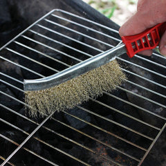 Copper Steel Wire Grill Cleaner BBQ Tool