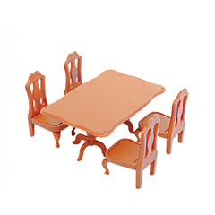 Mini Dining Table Play House Furniture Set