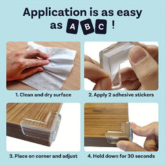 25pcs Baby Corner Guards Safety Guards for Tables Cribs