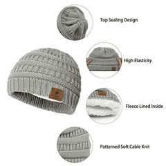 Winter Windproof Children's Round Hat for Cycling