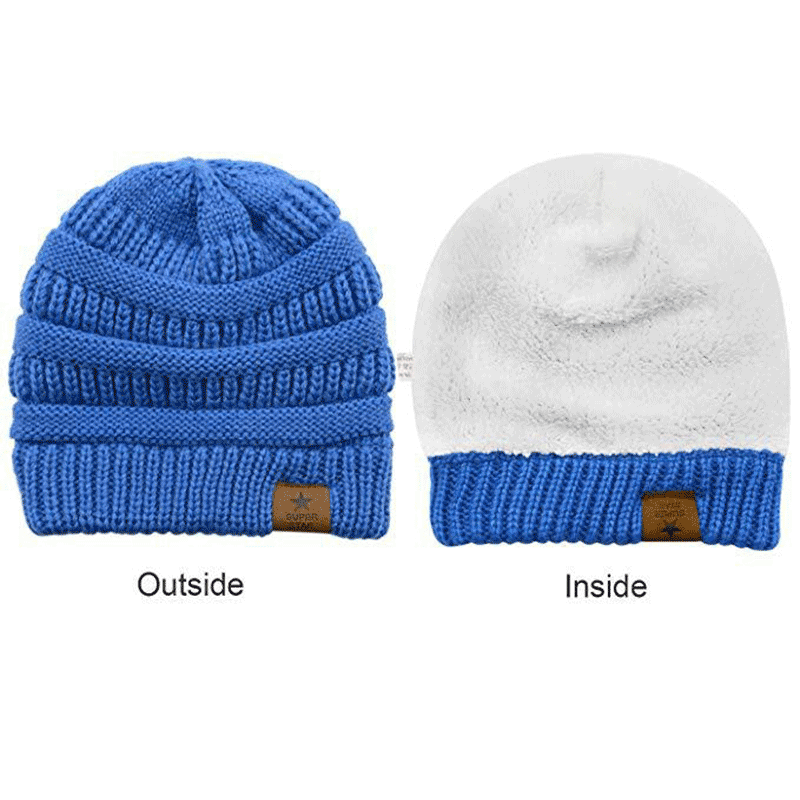 Winter Windproof Children's Round Hat for Cycling