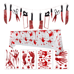 Halloween Haunted House Horror Blood Pull The Flag Hanging Ornaments