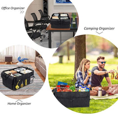 Car Sundries Organizer Trunk Storage Box Cargo Storage Box