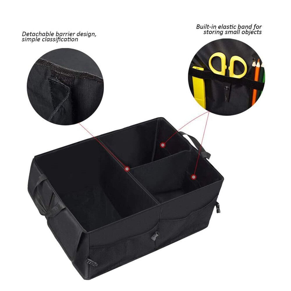 Car Sundries Organizer Trunk Storage Box Cargo Storage Box