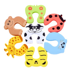 5pcs Animal Foam Door Clip Baby Safety Door Stopper