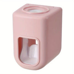Automatic Toothpaste Squeezer Wall Holder with Dispenser
