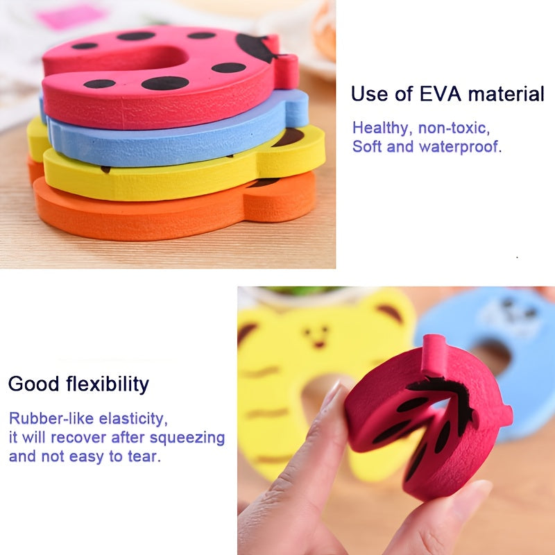 5pcs Animal Foam Door Clip Baby Safety Door Stopper