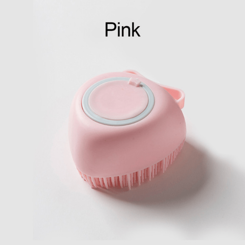 Pet Shampoo Brush Massage Comb for Dog & Cat Grooming
