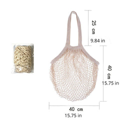 Reusable Grocery Mesh Bags String Shopping Bags Produce Net Tote Bags