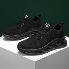 Men's Lace up Blade Sneakers Lightweight Athletic Shoes