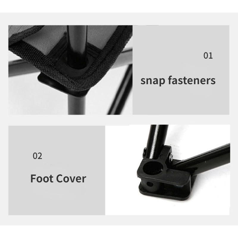 Portable Folding Recliner Chair for Outdoor Adventures Camping Fishing