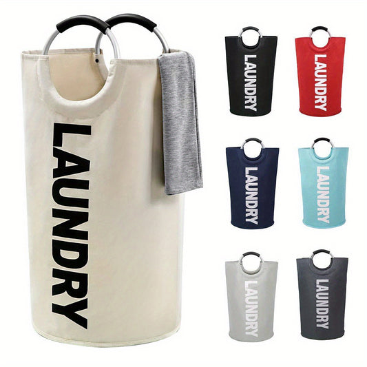 82L Laundry Basket Waterproof Laundry Hamper with Padded Handles