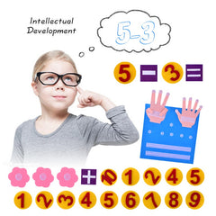 Kid Felt Finger Numbers Math Toy Counting Early Educational Board