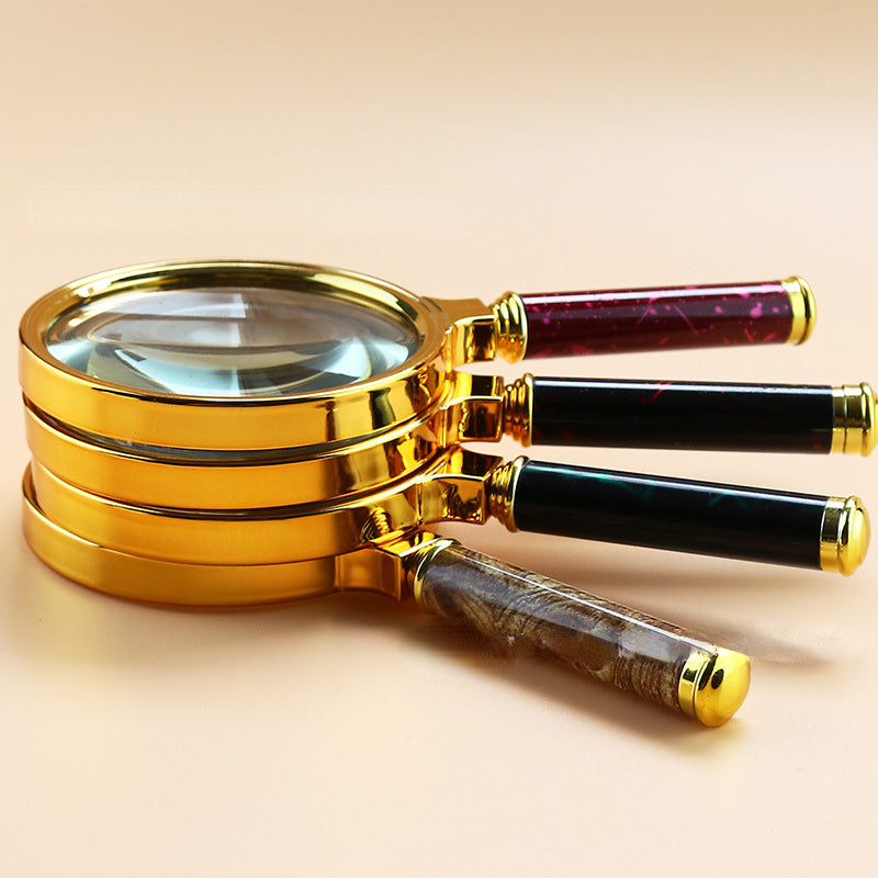 Flower Handle S Series Reading Magnifying Glass Handheld Portable Magnifying Gla