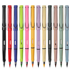 12pcs Colorful Eternity Pencil Erasable Lead Pencil Pen No Sharpening