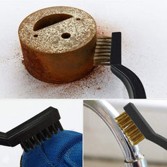 Car Detailing Cleaning Tool Set with Wire Brushes and Nylon Picks