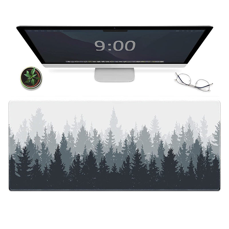 Large Thickened Mouse Pad Forest Office Mouse Pad