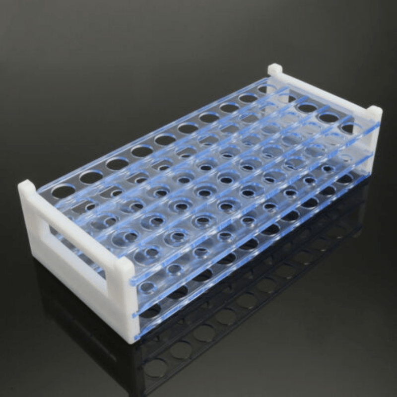 Plastic Test Tube Stand Rack for 13 16 18MM Tubes 40 50 Hole Lab Supplies