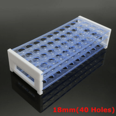 Plastic Test Tube Stand Rack for 13 16 18MM Tubes 40 50 Hole Lab Supplies
