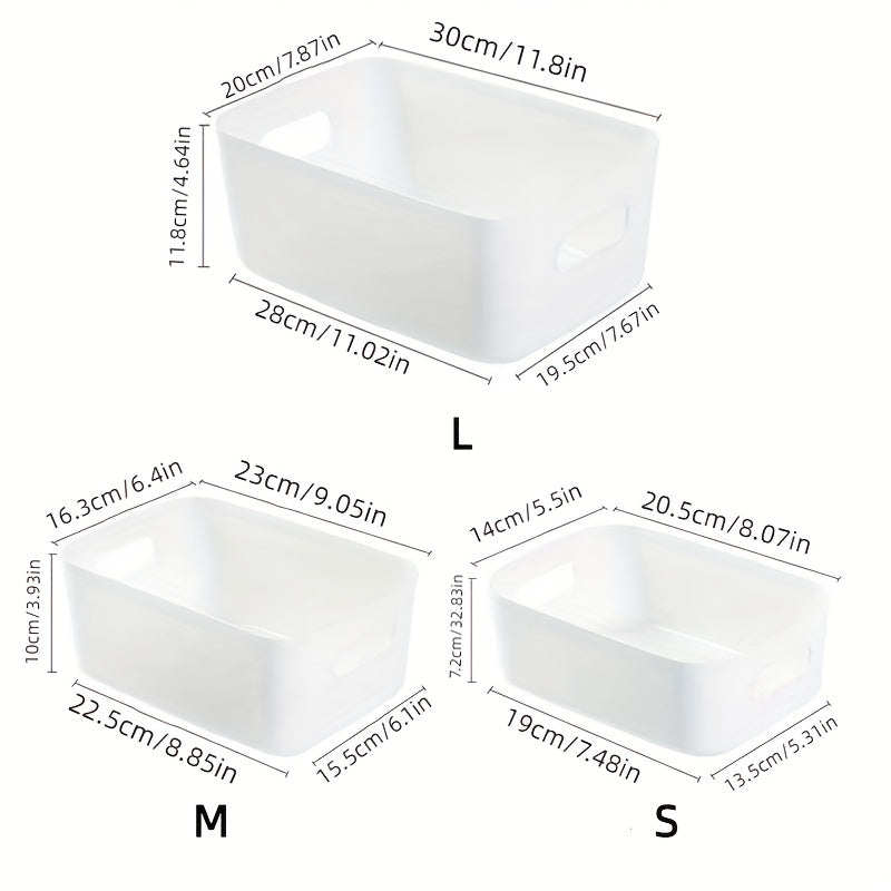 Portable Desktop Storage Box Plastic Multifunctional Storage Container