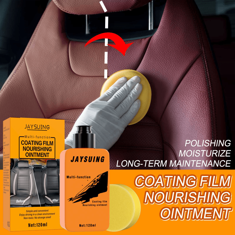 Leather Renovation And Maintenance Wax for Sofa Seats - Dustproof and Glossy Wax