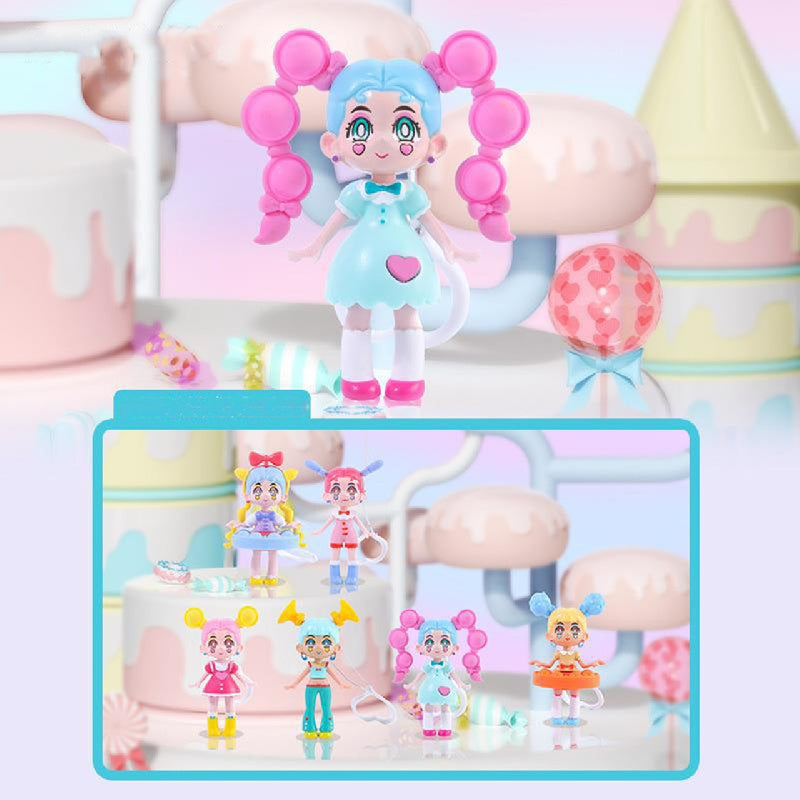 Fingertips Sensory Doll Push Fingertip Toys Relieve Anxiety