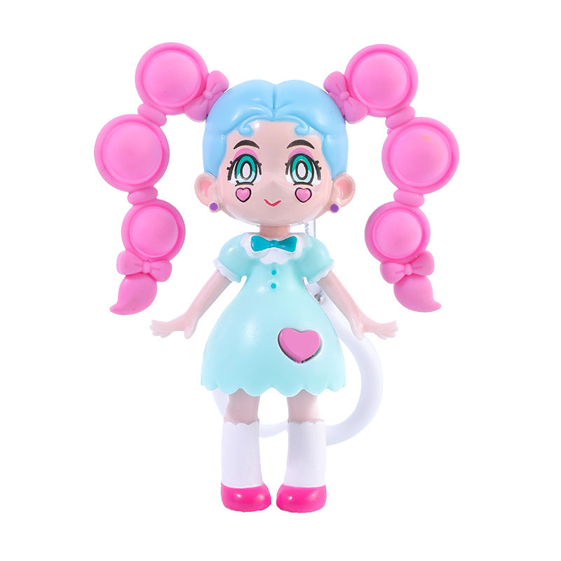 Fingertips Sensory Doll Push Fingertip Toys Relieve Anxiety