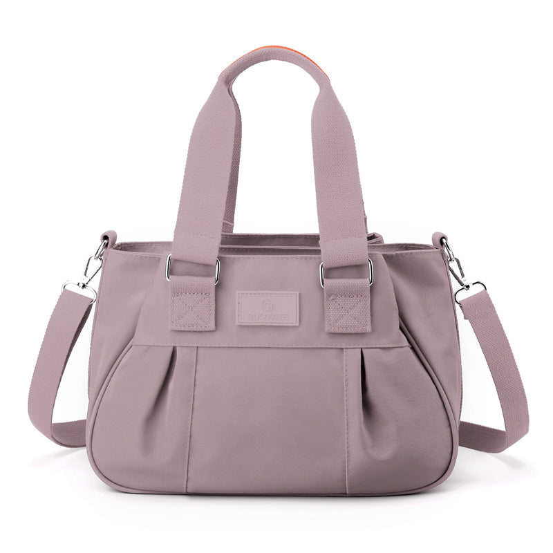 Vintage Nylon Crossbody Bag Large Capacity Shoulder Bag Women's Casual Handbag