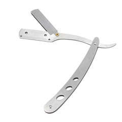 Men's Shaving Barber Tools Hair Razor Stainless Steel Straight Razor Holder