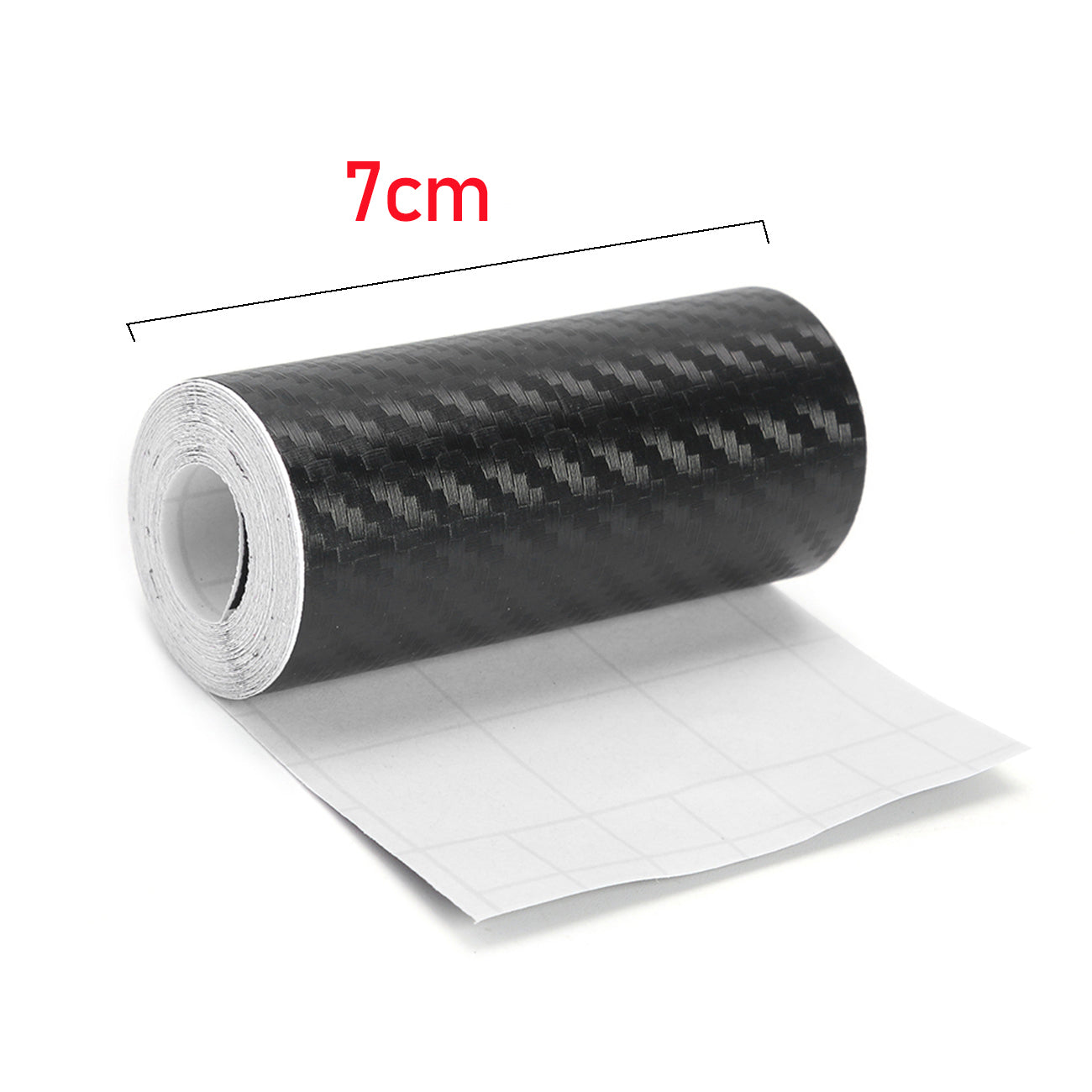 Carbon Fiber Car Sticker DIY Protector Strip Auto Door Sill Side Mirror Anti Scr