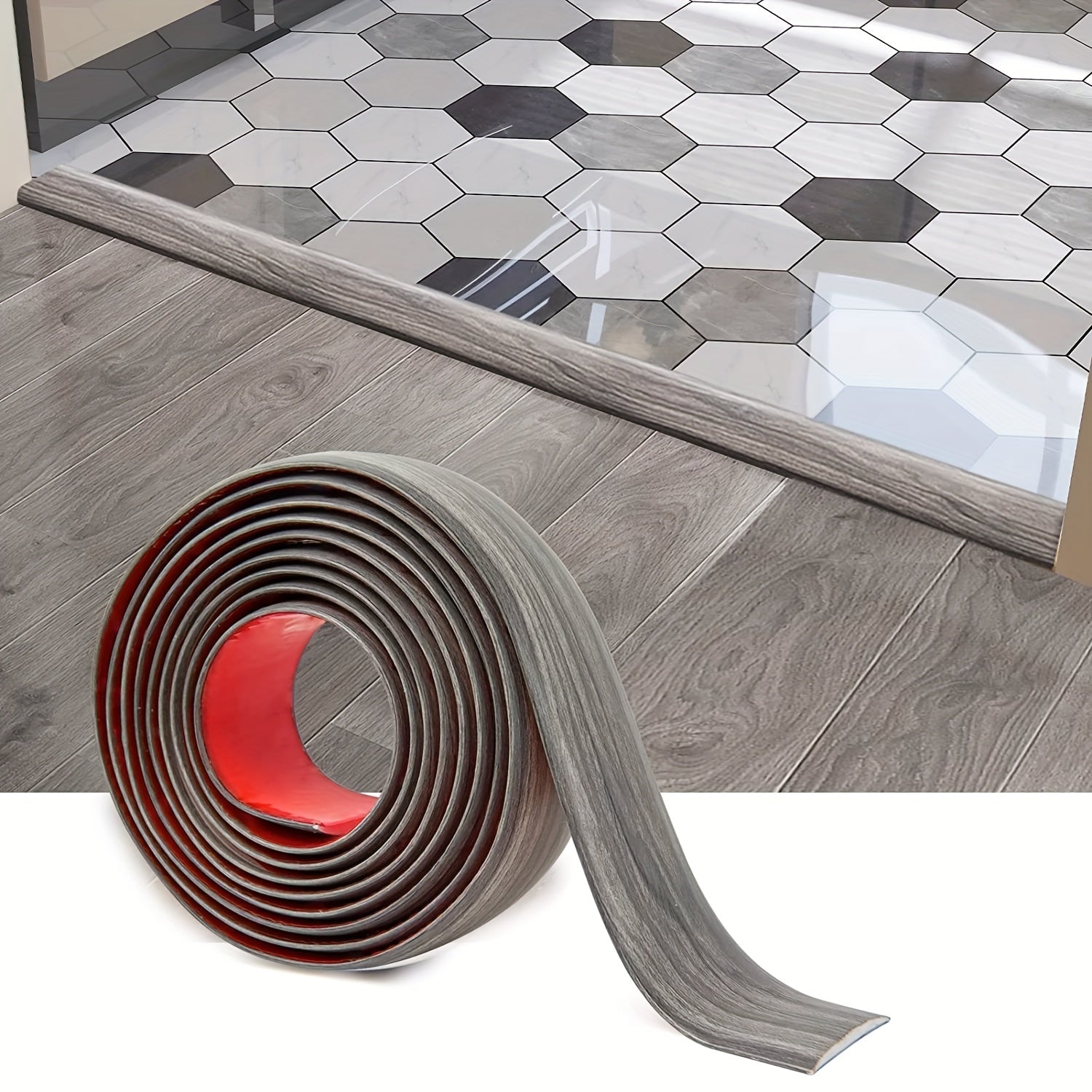 Self Adhesive Vinyl Floor Transition Strip 100 Laminate Floor Strip