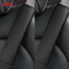 Car Seat Belt Cover Pore Pu Breathable Universal Auto Seat Belt Covers
