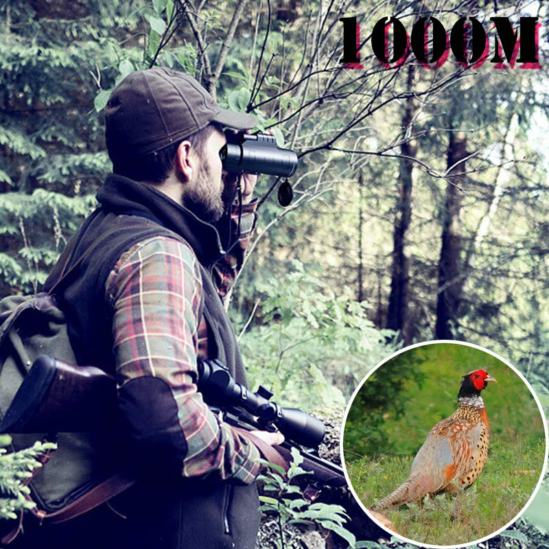 40X60 Zoom Monocular Telescope with Smartphone Holder