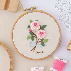 DIY Flower Decoration Embroidery Kit for Gift