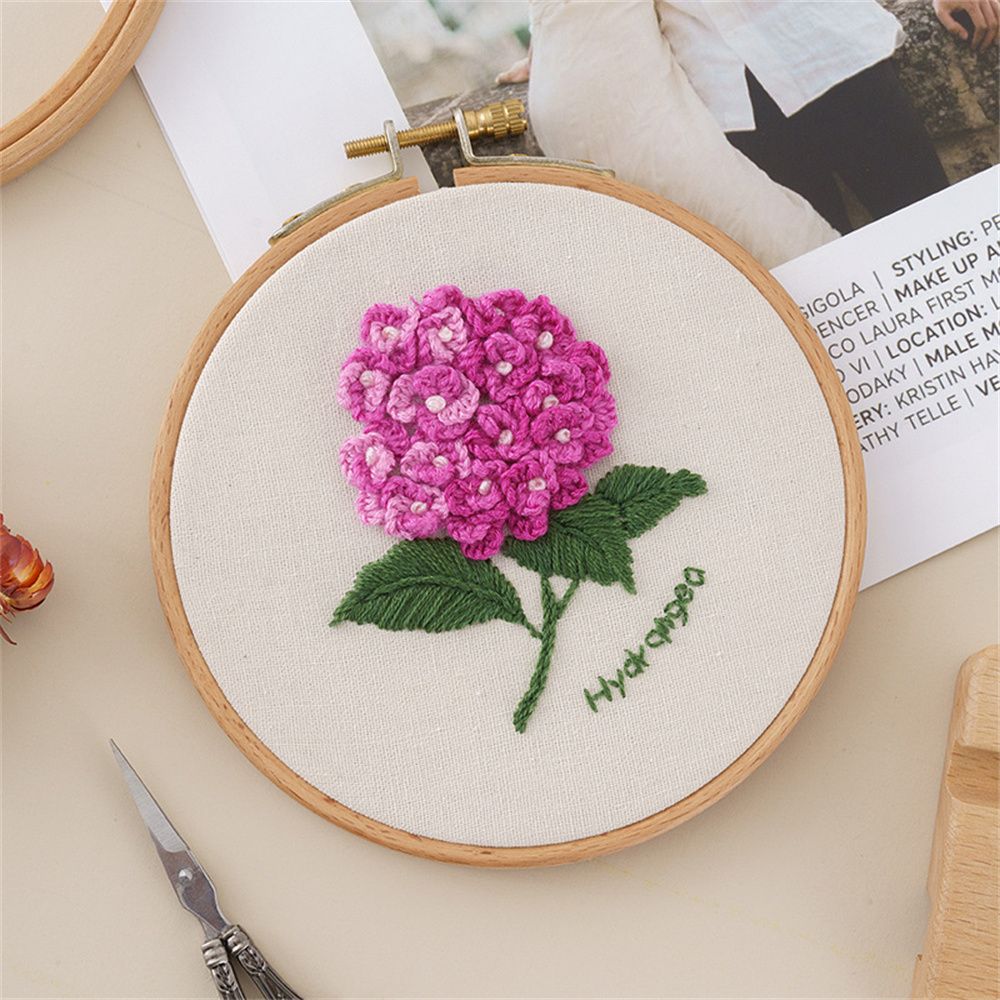 DIY Flower Decoration Embroidery Kit for Gift