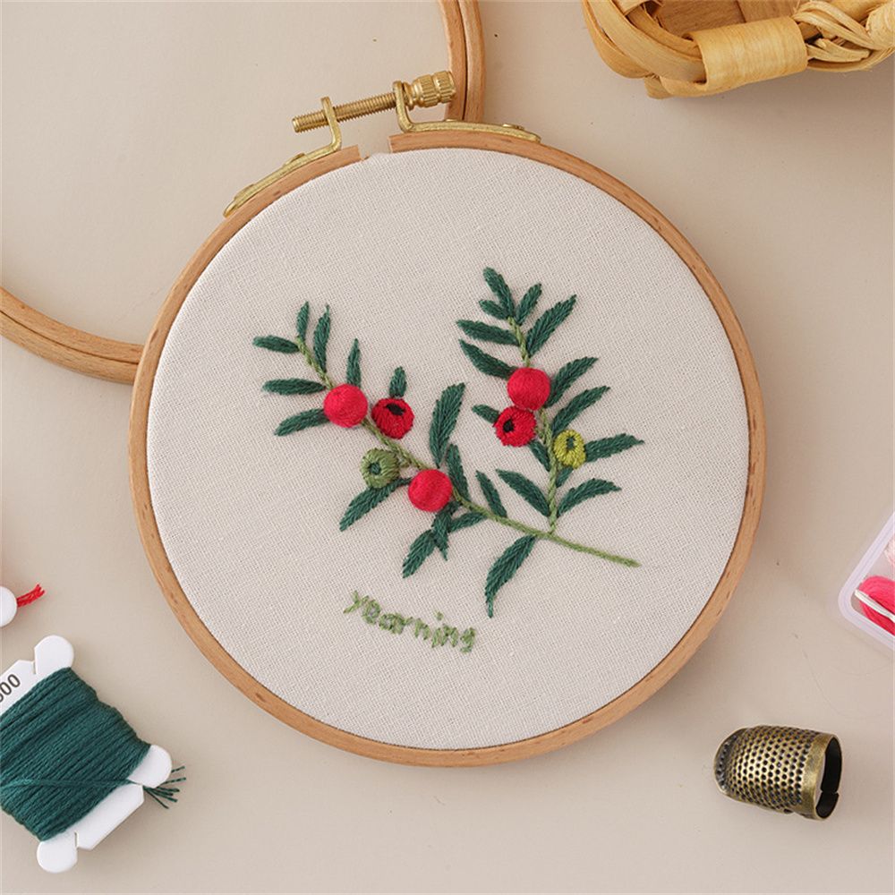 DIY Flower Decoration Embroidery Kit for Gift