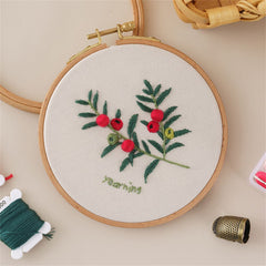 DIY Flower Decoration Embroidery Kit for Gift