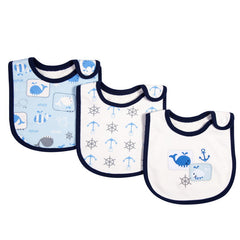 3pcs Cartoon Baby Washable Bibs Newborn Baby Drooling Towel