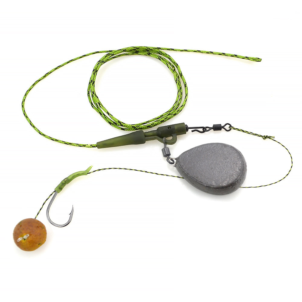 3pcs Carp Fishing Rigs Set Hook Boilie Stoppers Terminal Tackle