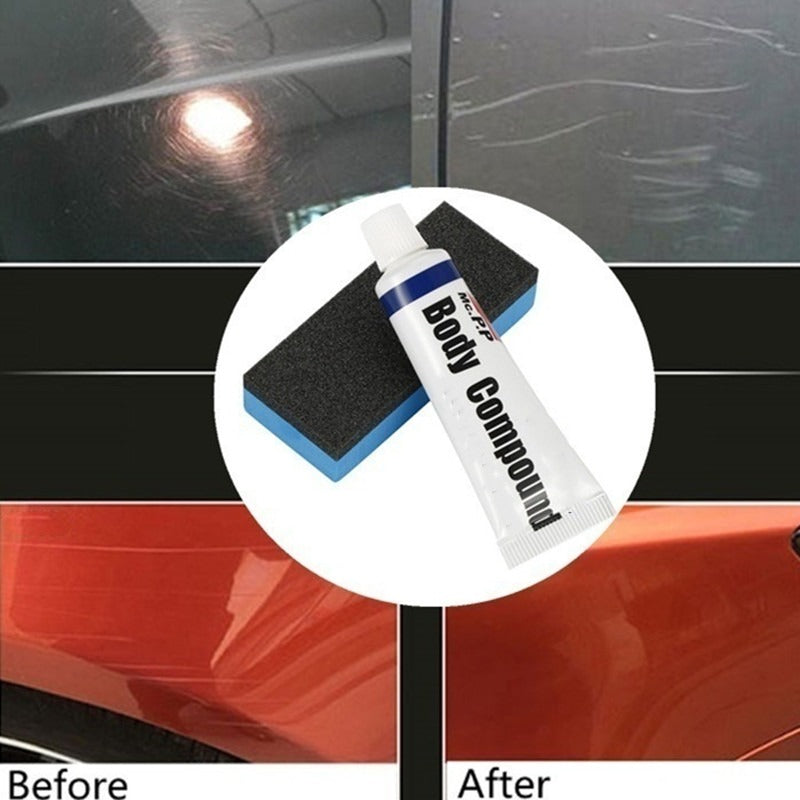 Car Body Compound Paste Set Scratch De mark Abrasive Paint Care Auto