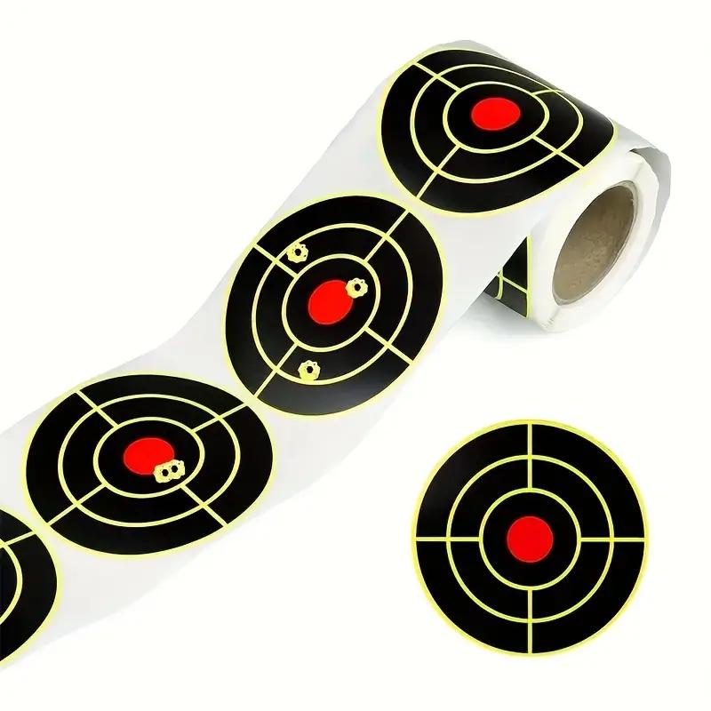 250pcs Self Adhesive Splatter Targets 3 Inch 7 Paper Shooting Range Targets