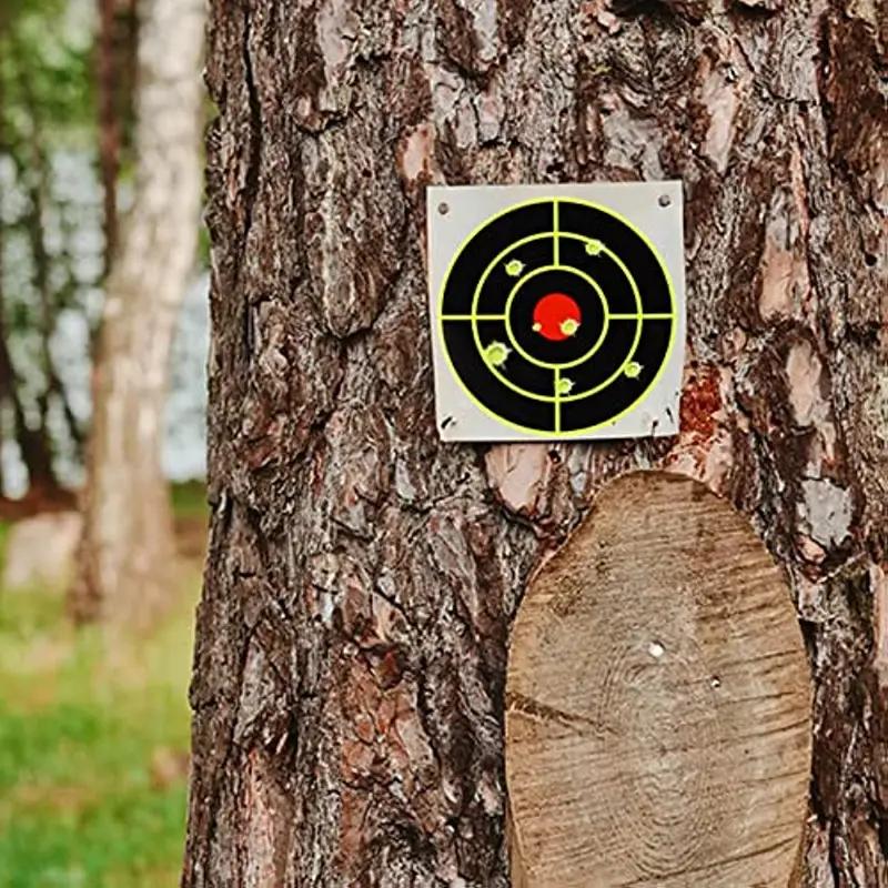 250pcs Self Adhesive Splatter Targets 3 Inch 7 Paper Shooting Range Targets