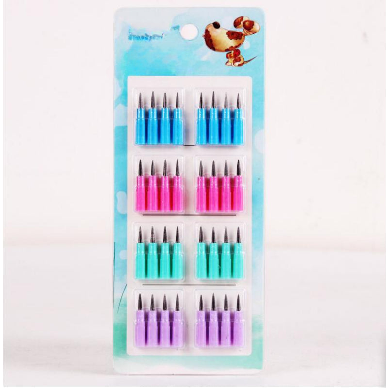 2pcs Bear Non-sharpening Mechanical Pencils Student Writing Pens