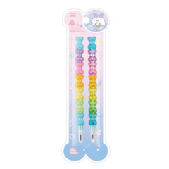 2pcs Bear Non-sharpening Mechanical Pencils Student Writing Pens