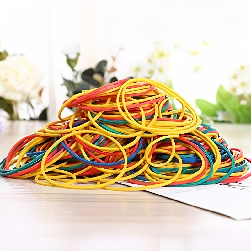 200pcs Multicolor High Elastic Durable Rubber Bands
