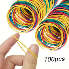 200pcs Multicolor High Elastic Durable Rubber Bands