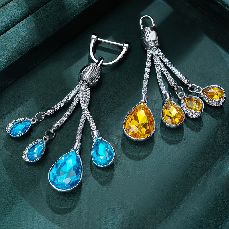 Universal Car Key Chain Pendant Diamond Crystal High-end Key Pendant