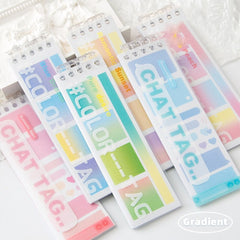 20 Sheets Key Points Marker Index Stickers Reading Labels Bookmark Sticky Notes