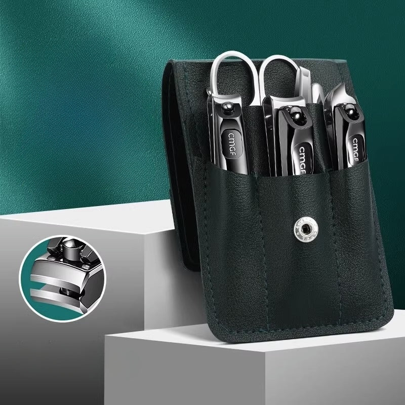 7pc Nail Clipper Trimmer Set Home Manicure Tool Portable Travel