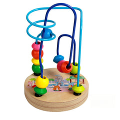 Kids Bead Stringing Toy Educational Building Blocks